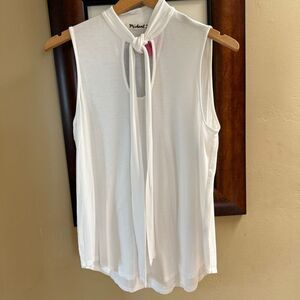 NWT Michael Stars Neck Tie Long Tee